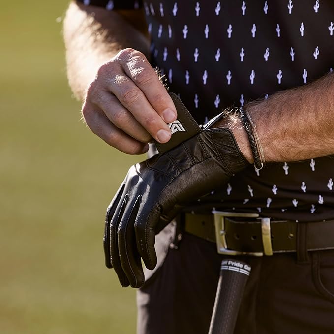 PXG Golf Mens Players Glove Right Handed Golfer Left Handed Glove Cabretta Leather