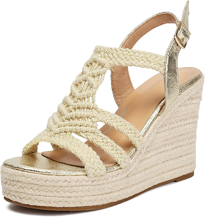 Espadrille Wedge Sandals for Women Platforms & Wedges