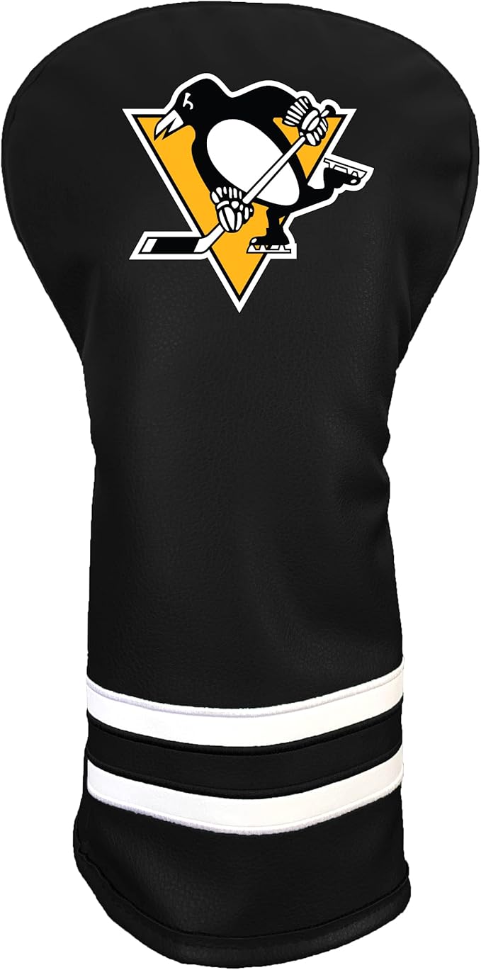 Team Golf NHL Vintage Driver Golf Club Headcover (Printed), Form Fitting Design, Retro Design with Fleece Lining for Extra Club Protection