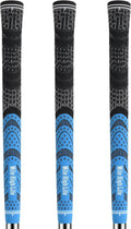 Mile High Life Golf Grips 13 Pack / 3 Pack - All-Weather Soft Rubber Golf Club Grips - High Shock Absorption, Enhanced Traction - Standard, Midsize & Jumbo Size (Core 0.58"-0.61")