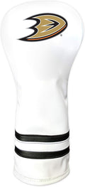 Team Golf NHL White Vintage Fairway Golf Club Headcover, Form Fitting Design, Retro Design & Superb Quality