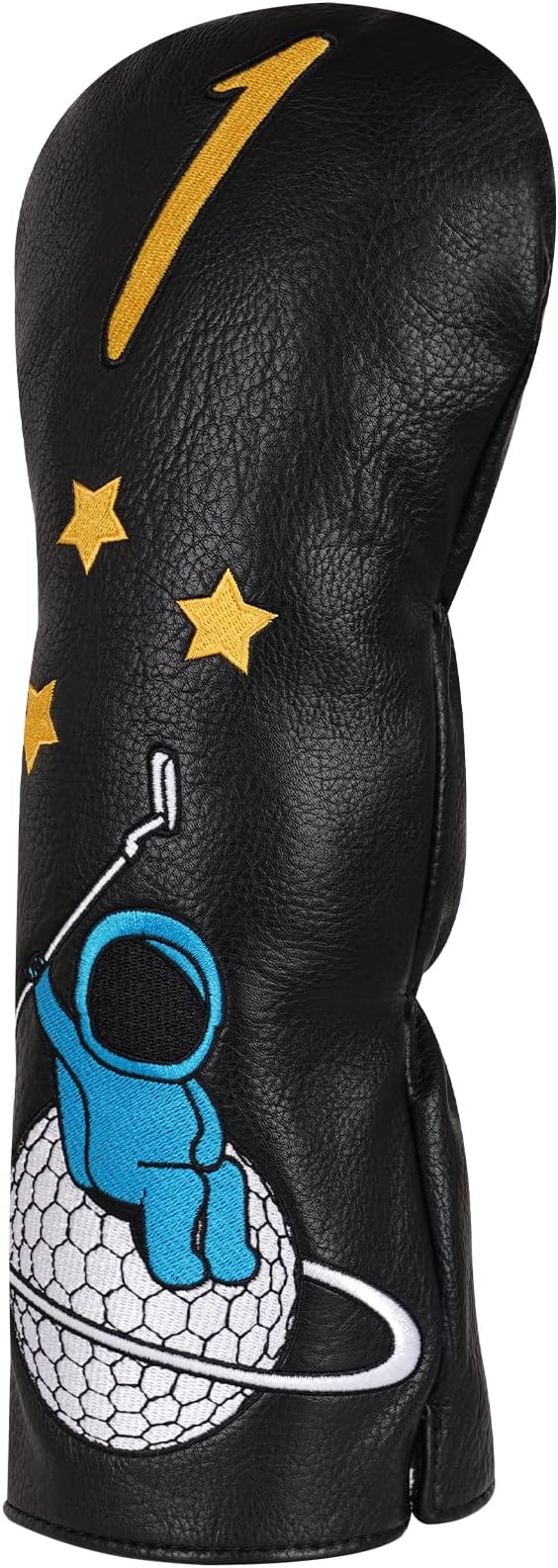 Astronaut Series Golf Headcovers, Synthetic Leather Golf Head Covers for Driver, Fairway Wood and Hybrid, Golf Putter Covers for Mallet and Blade