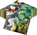 Dragon Birthday Party Napkins Decorations, Disposable Paper West Dragon Napkins Supplies Pack of 50, Cool Baby Shower Party Decor Size 6.5 Inch