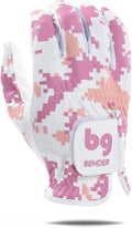 BG Bender - Mens Golf Glove, Durable Mesh Golf Gloves, Unique Golf Gloves