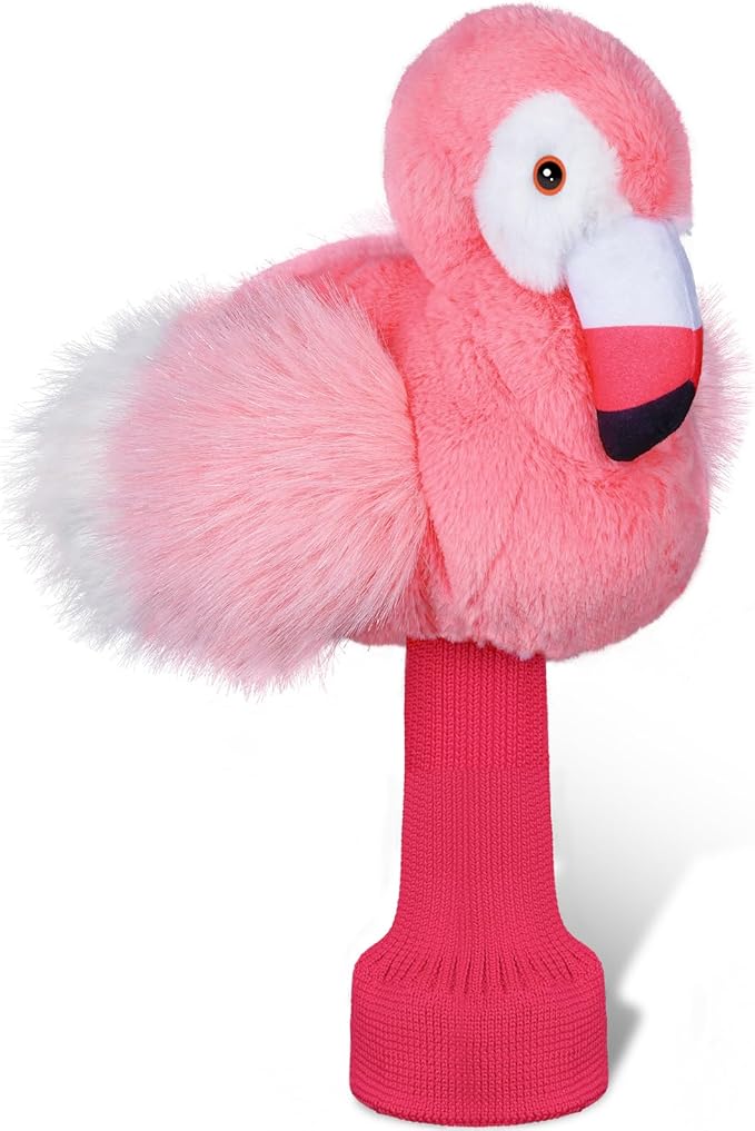 mytag Driver Head Cover, Ultra Premium Plush | Funny Driver Headcover, Tour Quality Golf Club Cover Long Sock Protect