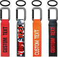 Custom Luggage Tags, Custom Personalized Luggage tag Name, Embroidery Key Ring Accessories for Car, Luggage, Crate,Gear