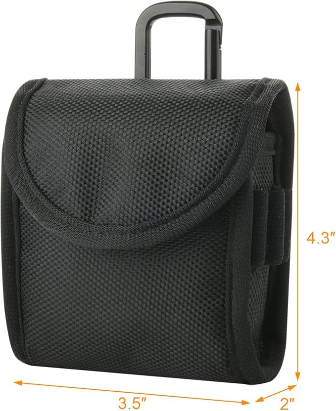 Cosmos Golf Ball Pouch Golf Tees and Divot Repair Tool Holder Nylon Golf Bag Accessories Belt Bag Gifts for Men