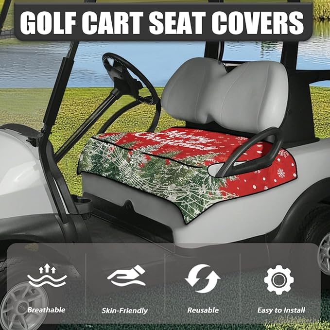 Golf Cart Seat Covers Universal Golf Cart Seat Cover Blanket Cushion Cover Sports Golf Cart Accessories