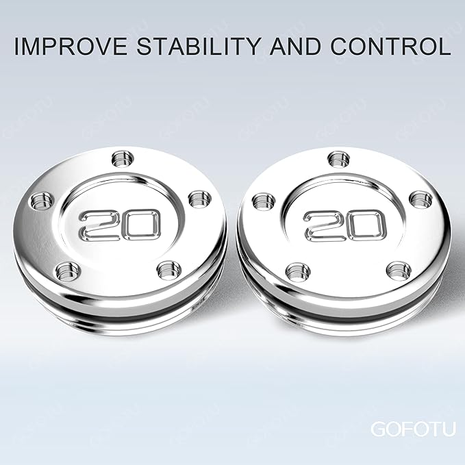 Golf 2pcs. 5g/10g/15g/20g/25g/30g/35g/40g/45g Choice Weight Golf Custom Putter Screws Weights Compatible with Titleist Scotty Cameron Golf Club Heads Putters Newport