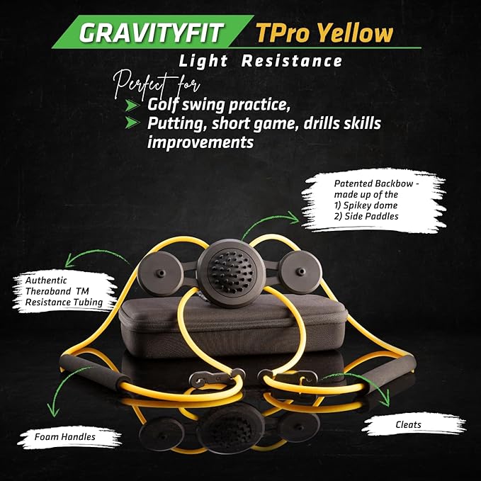 Golf Swing Performance Trainer Aid | Golf Swing Trainer Trusted by PGA Coaches | Backed by 30 Years Research | Elevate Your Golf Training | Enhance Strength, Stability, Rotation & Posture