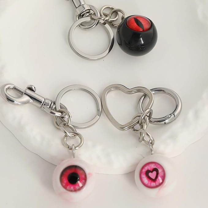 Cherry Bag Charm for Handbag, Big-Apple Strawberry Fruit Bag Charm Cherry Car Accessories KeyChain