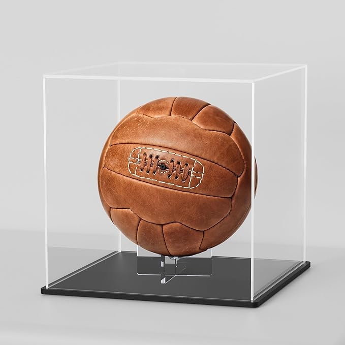 Ball Stand 4-Pack, Acrylic Display Stand for Softball, Baseball, Golf Ball and Field Hockey Ball, Ball Display Holder for Storage and Displaying