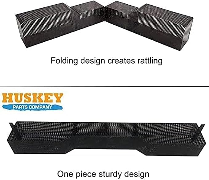 Huskey Golf Cart Front Basket Storage Basket Dash Basket Compatible W/EZGO TXT/RXV,Club Car DS (2000.5+) Precedent/Tempo/Onward,Yamaha G29 Drive2 2007+ One Piece Solid Design & Larger Compartments