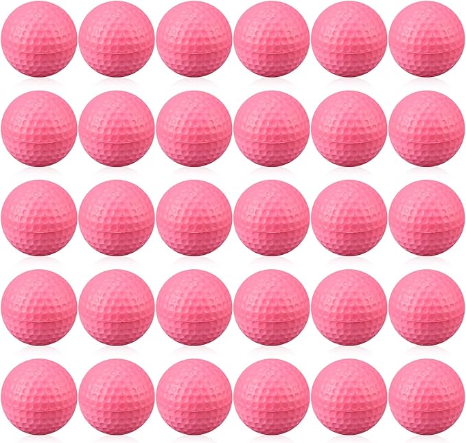 30 Pcs Foam Golf Practice Balls Soft Foam Balls for Golf Practice Realistic Feel and Flight Sport Training