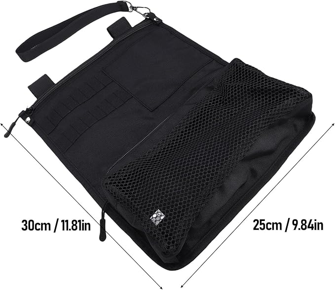 SUNGOOYUE Golf Ball Bag Pouch, Polyester Golf Accessory Organizer with Phone Pocket and Tee Holder, for Balls and Outdoor Sports