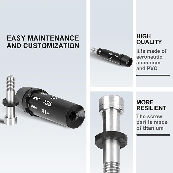 2PCS .335 Golf Shaft Adapter Sleeve Compatible with Cobra Dark Speed,Aerojet,F9,Speedzone F9,F8,F7 Driver