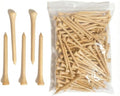 150 Pcs Bamboo Golf Tees 3 1/4 Inch, 83mm (3.25") Bamboo Tees, Friendly Biodegradable, Long and Tall Golf tees, More Durable and Stable, Ideal for Beginner