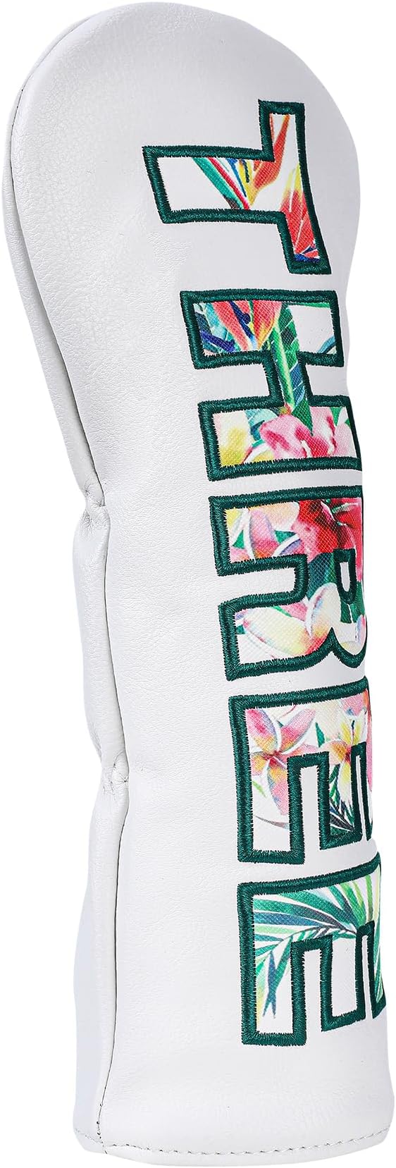 Golf Club Head Covers - Premium Leather Driver, 3 & 5 Fairway Wood, Hybrid Headcovers, Putter Covers for Blade and Mallet, and Alignment Stick Covers