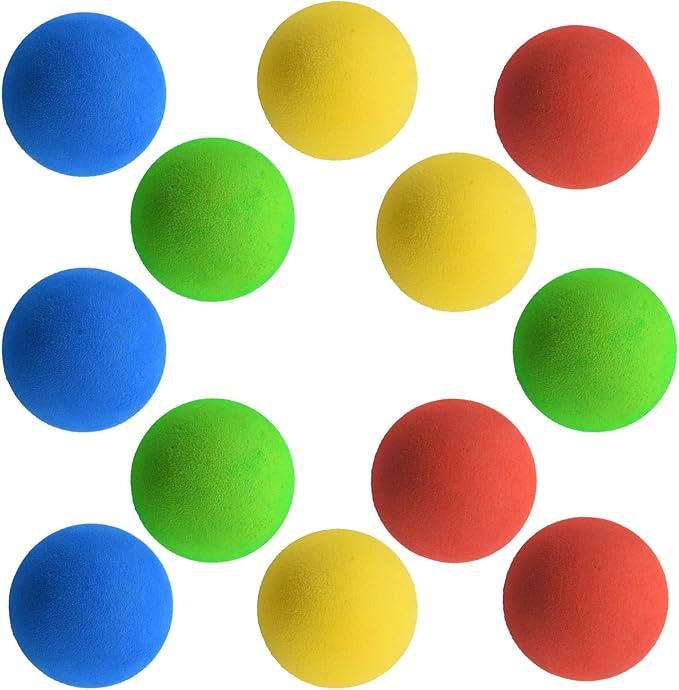 Golf Balls,Sponge Practice Golf Balls,Soft Colorful Golf Training Balls Garden Golf Balls for Indoor,Outdoor,Golf Practice
