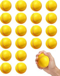 Tarutaru 20 Pack Foam Balls for Baseballs & Softballs - Soft Practice Baseballs for Hitting, Pitching, Batting Training, Indoor & Outdoor Sport Diameter 2.83in