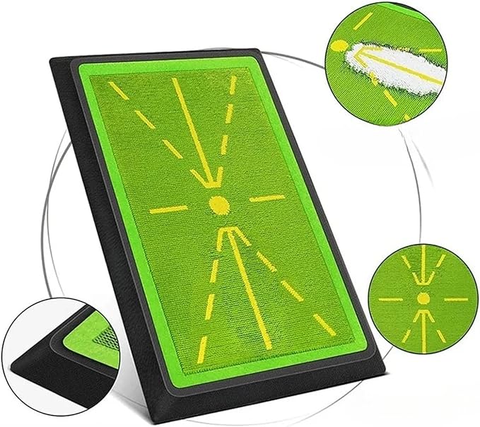 Golf Swing Training Aid, Practice Tool with Swing Path Feedback for Mechanics and Skill Development