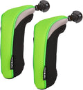 Golf Builder 2pcs/Set Golf Club Hybrid Head Covers Utility UT Cover with Interchangeable Number Tag