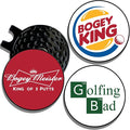 Golf Ball Marker Hat Clip | 3 Pack | Choose Your Golf Gift Set | Golf Marker Magnetic Hat Clips | Funny Golf Gifts | Funny Golf Accessories for Men & Womens Golf Markers