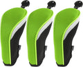 Andux Golf Hybrid Club Head Covers with Dial No. Tag Pack of 3 (All The Same Size)