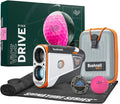 Bushnell Golf Tour V6 Shift Laser Rangefinder with Vice Balls | Slope Compensation, PinSeeker, Magnetic Mount, 1300 YD Range, 6X Magnification | Signature Series Golf Towel