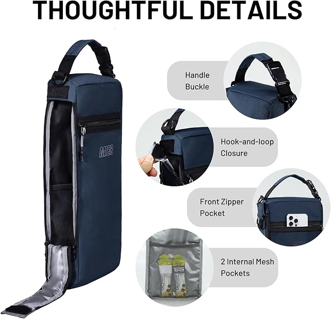 MIER Cooler Backpack Insulated Soft Cooler Bag Portable Leakproof Camping Lunch Backpack for Men and Women Lightweight Thermal Bag for Hiking Shopping Travel