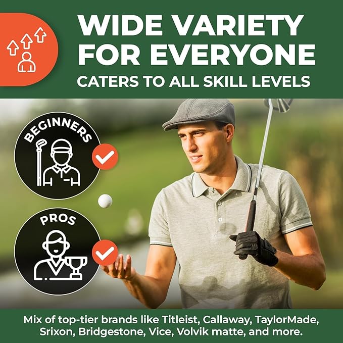 Golf Ball Monkey Cheap Recycled for Callaway Golf Balls Mix for Callaway Supersoft Golfballs, Superfast, Superhot, Warbirds, Diablo, Hex Tour Soft & More