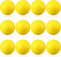 12 Pcs Foam Golf Practice Balls Soft Foam Balls for Golf Practice Realistic Feel and Flight Sport Training