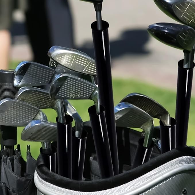 86cm Golf Club Protection Tubes for Bags, Golf Bag Divider Tubes 1.5 inch, PVC Tube Separators Inserts Holder Cart Accessories for Men Women Golfer