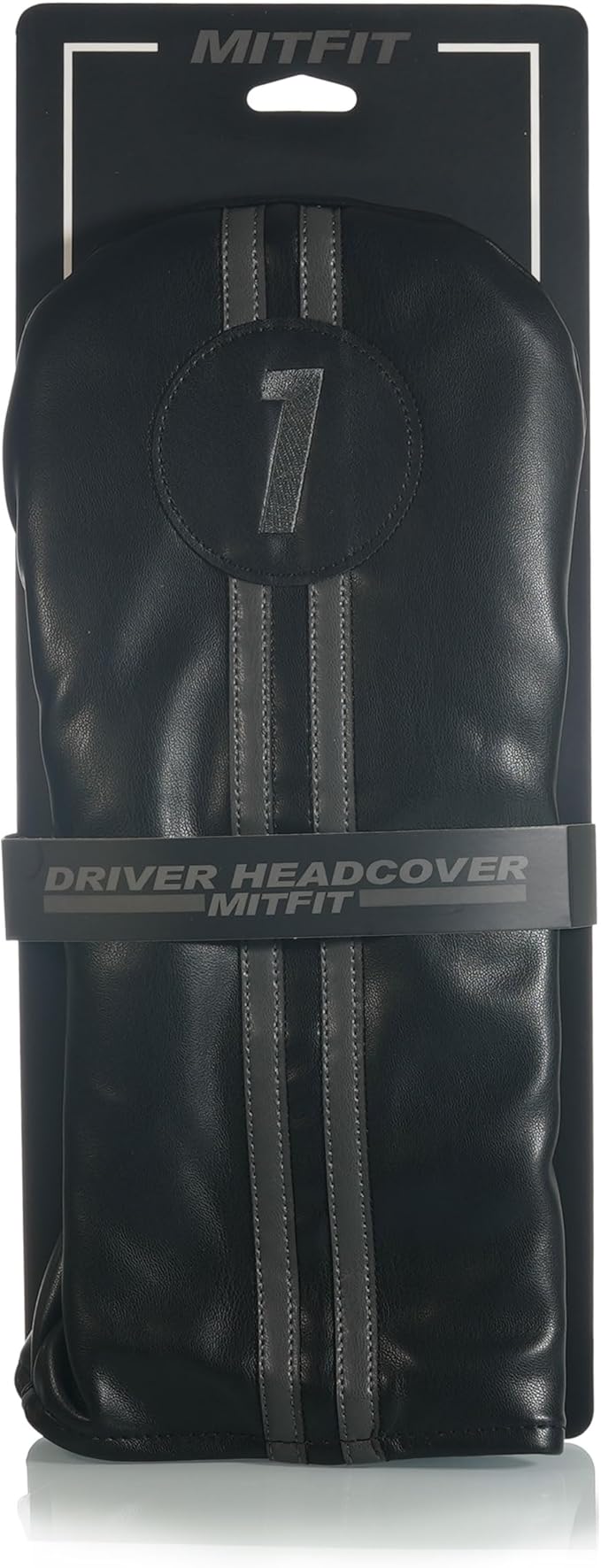 Single Headcover, Easy Slip-On Easy-Off Golf Club Head Cover, Fleece Lined Interior, Water Resistant and Durable Shell, Individual Retail Pack