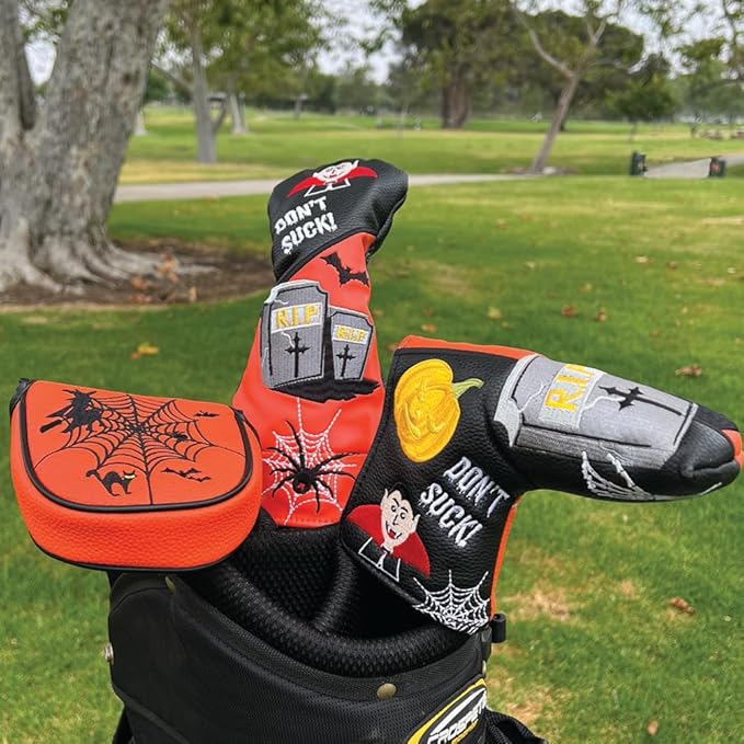 Giggle Golf Utility/Hybrid Head Cover, Colorful Club Covers for Men & Women