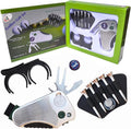 Golfer's Best Golf Gift Set: Tool - Stroke Counter, Divot Tool Repair, Brush, Ball Marker, Cleat Tightener, Club Groove Cleaner Belt Tee Holder Tees Belt Ball Holder - Gift Idea For Men Women