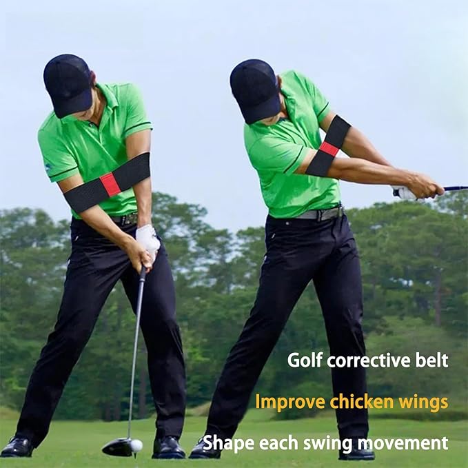 Golf Wrist Brace Golfs Training Swing Postures Correction Golfs Swings Correcting Band Adjustable Trainer Aid Correcting Strap