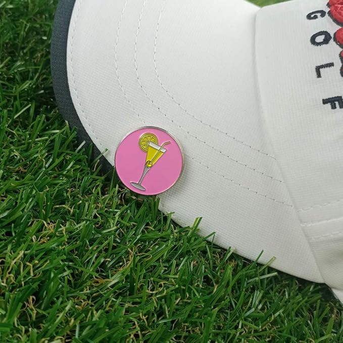 Golf Ball Markers with Hat Clips Value Sets for Men Women Golfer, Removable Attaches Easily to Golf Cap Premium Gifts