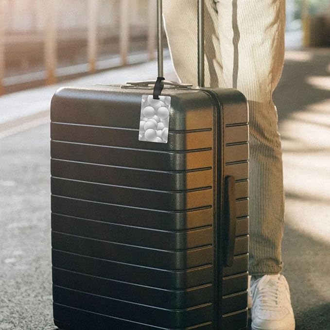 Golf Luggage Tag Suitcase Identify Labels Personalized Travel Bag Tag 2.5X4.1Inch