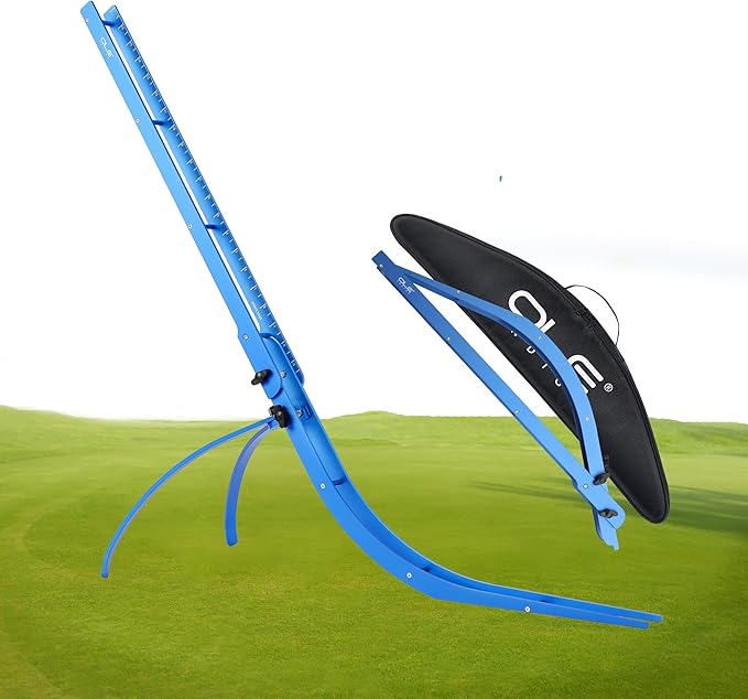Golf Green Reading Tool - Foldable Putting Trainer with Green Track Reading and Speed Measurement, Visualization and Instant Feedback