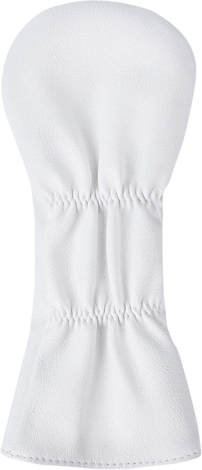 Golf Club Head Covers - Premium Leather Driver, 3 & 5 Fairway Wood, Hybrid Headcovers, Putter Covers for Blade and Mallet, and Alignment Stick Covers