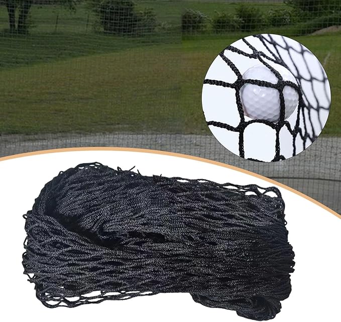 Golf Practice Net Sports Barrier Portable, Easy Installation, Multipurpose, Backstop Sports Netting for Soccer