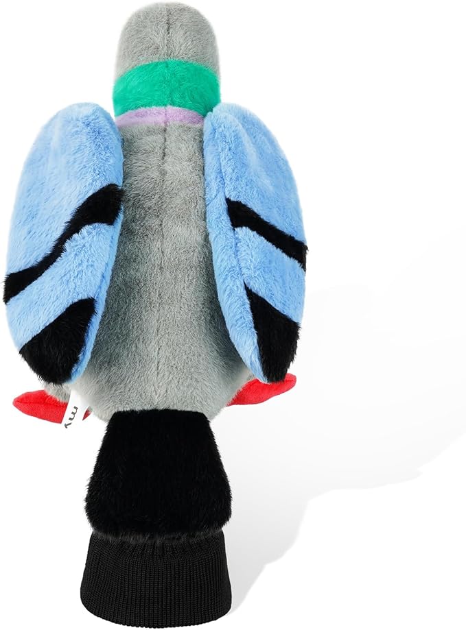 mytag Driver Head Cover, Ultra Premium Plush | Funny Driver Headcover, Tour Quality Golf Club Cover Long Sock Protect