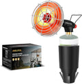 Golf Cart Heater, 9200 BTU Portable Propane Heater with Golf Cart Cup Holder & Adjustable Flame, for EZGO, Yamaha, Club Car, Most Golf Carts(Fuel Cylinder Not Included)