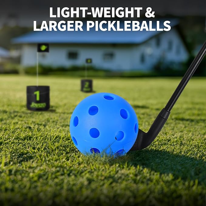 Golf Chipping Game with 2 Retractable Clubs & 9 Holes, Portable Golf Set for Adults Kids, Outdoor Indoor Sports Practice Toy Gift for Family Play Yard, Backyard, Lawn, Beach