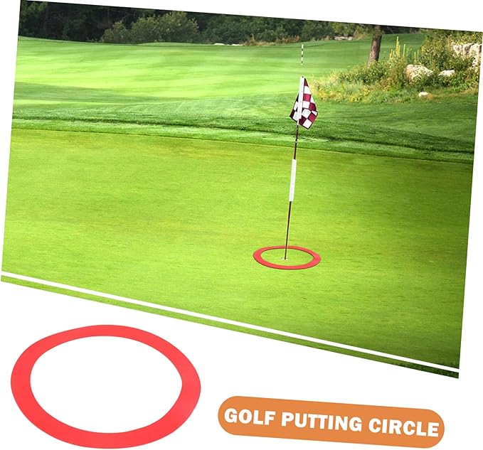 Golf Putting Practice Circle Durable Silicone Target for Training Design for Enhanced Accuracy Golf Training Equipment