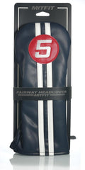 Single Headcover, Easy Slip-On Easy-Off Golf Club Head Cover, Fleece Lined Interior, Water Resistant and Durable Shell, Individual Retail Pack