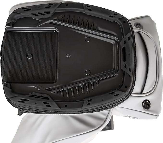 KRADUL - LUX Cart Bag – Lightweight Vegan Leather Golf Cart Bag with Waterproof Pockets, Organized Club Dividers & Cart Strap Tunnel