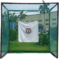 Golf Hitting Net for Indoor and Outdoor Practice, Complete Training Set with Heavy-Duty Impact Net and Frame