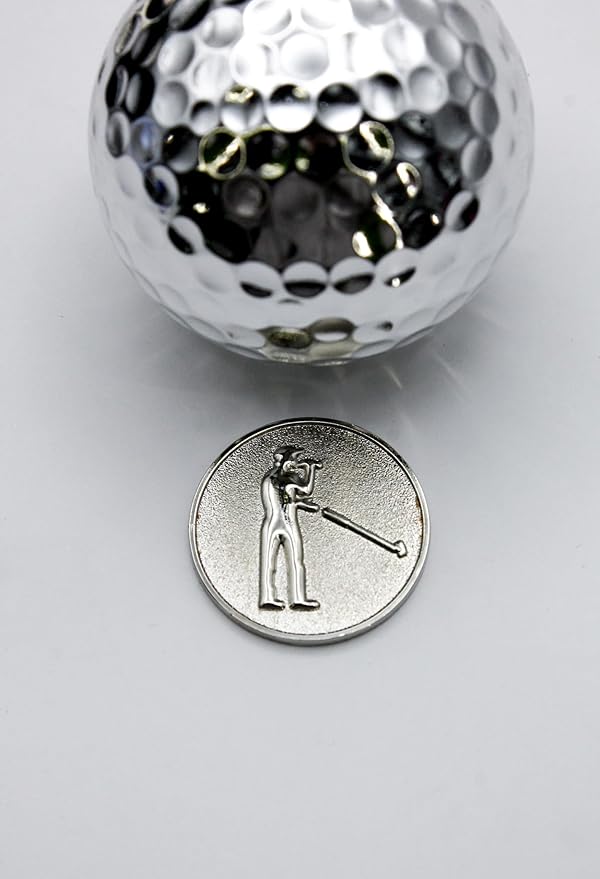 Funny Golf Ball Marker + Premium Magnetic Hat Clip | Unique Gift for Men & Women Golfers | Hilarious Golf Accessory for Any Golfer | NEW Designs!